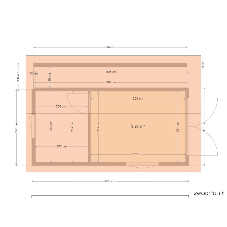 piegay 1. Plan de 0 pièce et 0 m2