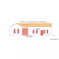 coupe fa&ccedil;ade est Etat des lieux 