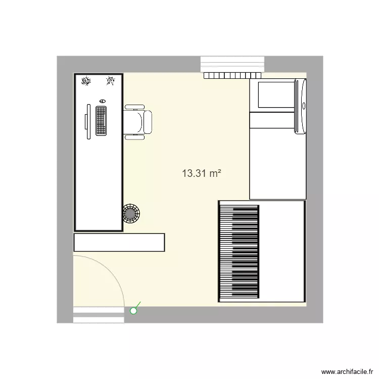 ma chambre. Plan de ma chambre. Plan de
