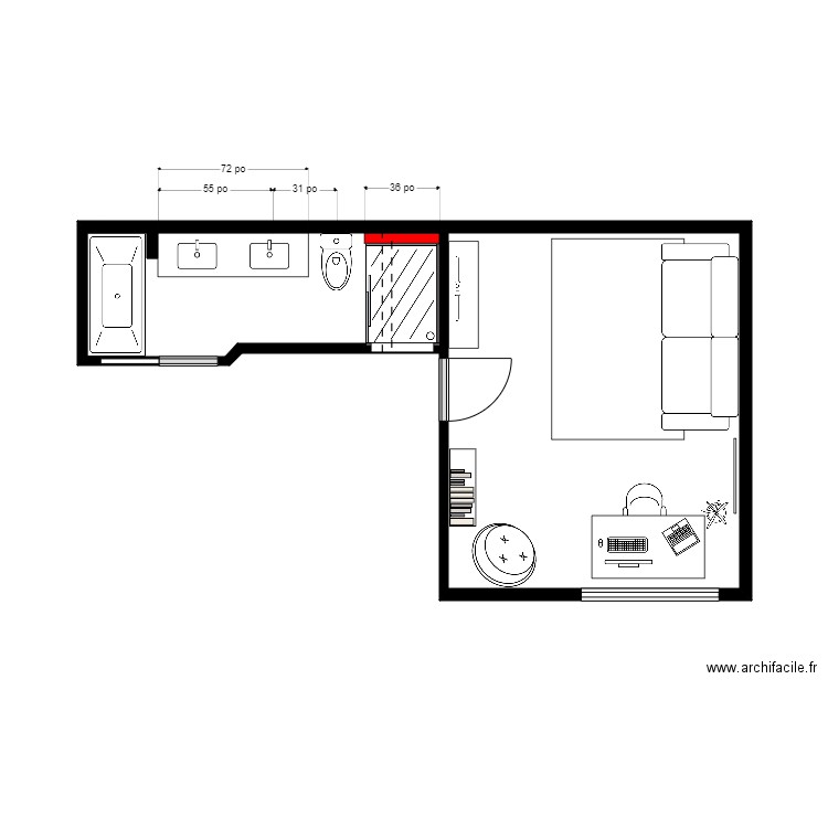tremblay 2. Plan de 0 pièce et 0 m2