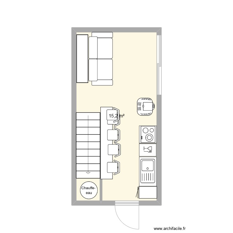 container 183 RDC. Plan de 0 pièce et 0 m2