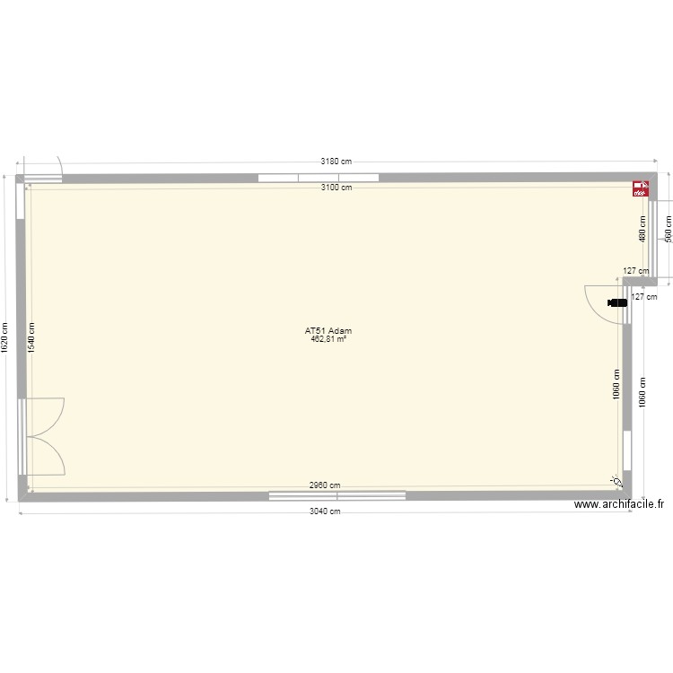 AT51.valou. Plan de 0 pièce et 0 m2