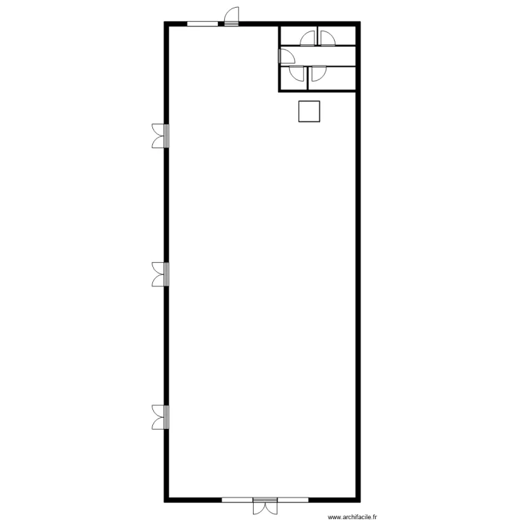Roumaillac Ambares. Plan de 