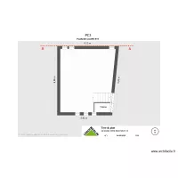 PC3 plan de coup R+1 Saint Jean de V&eacute;das