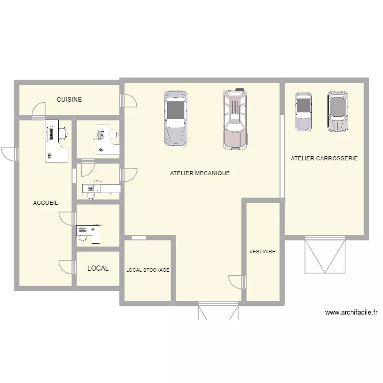 DOSSIERS PLAN. Plan de 10 pièces et 231 m²