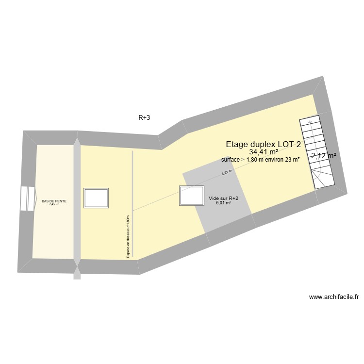LIBERCIER. Plan de 0 pièce et 0 m2 LIBERCIER. Plan de 0 pièce et 0 m2
