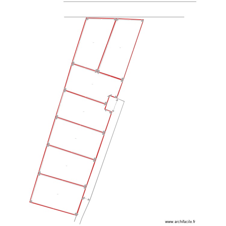 terrain. Plan de 0 pièce et 0 m2