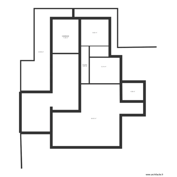 MAISON SAN LUMIERE. Plan de 