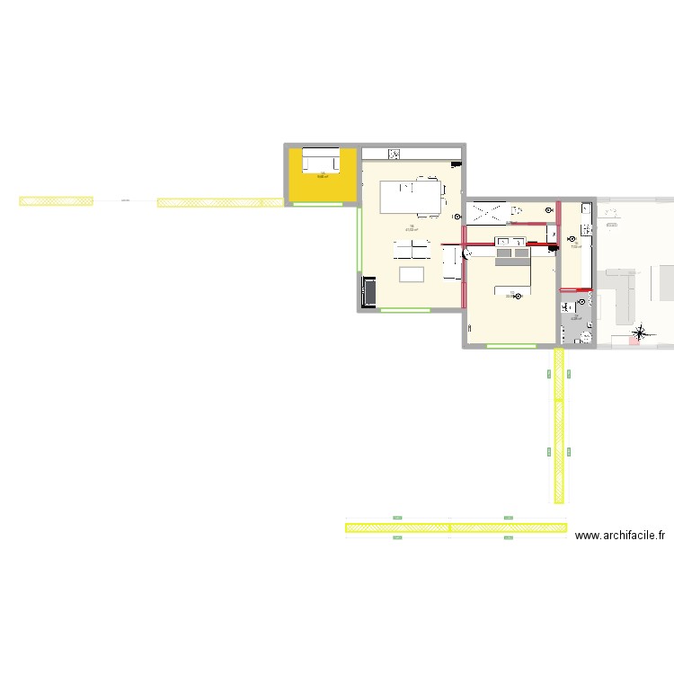 Version 2023 Master V2 studio. Plan de 32 pièces et 801 m2