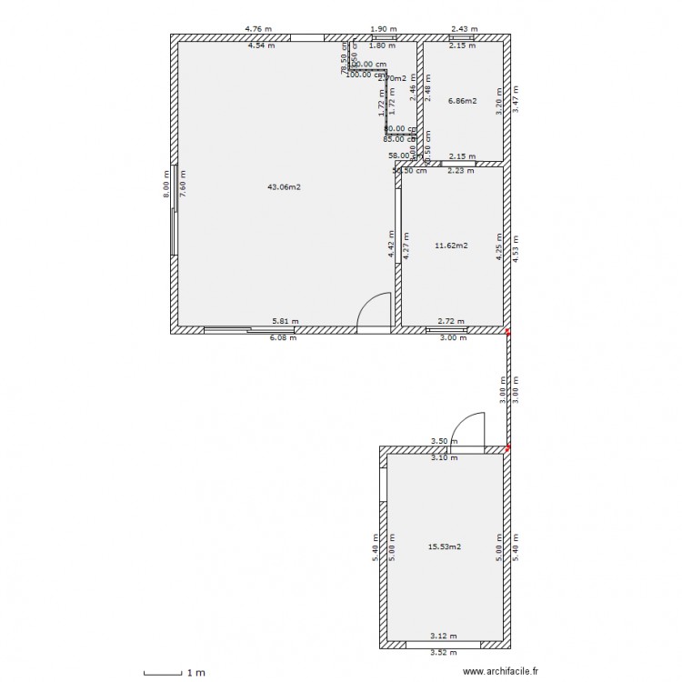 MAISON BBC. Plan de 0 pièce et 0 m2