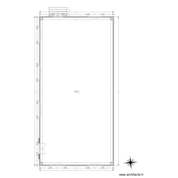 SALLE ESCRIME PLASSAC  1. Plan de 