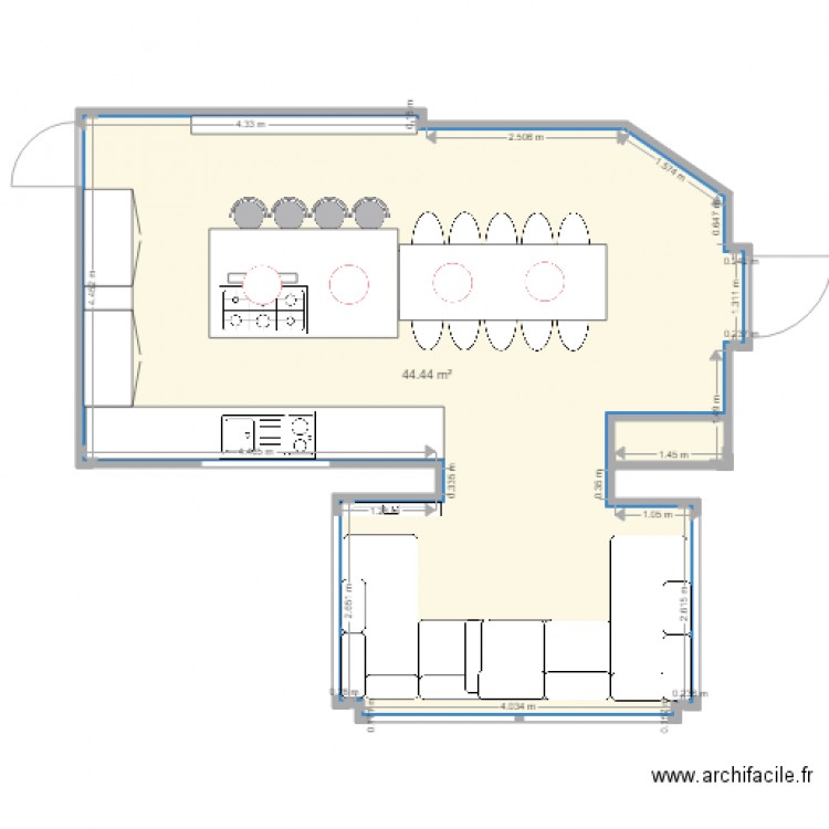 francesca. Plan de 0 pièce et 0 m2