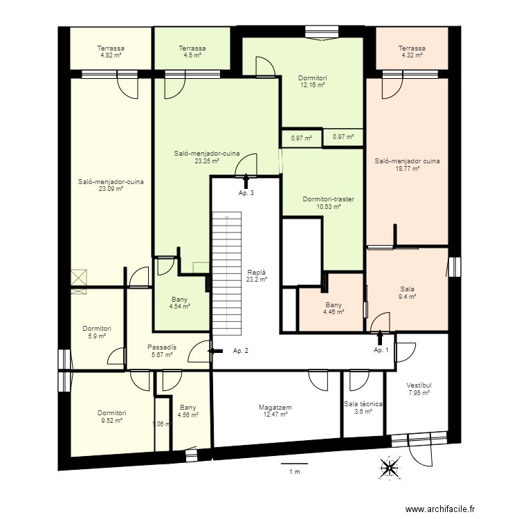 ED BELLAVISTA II SOLDEU CANILLO. Plan de 0 pièce et 0 m2