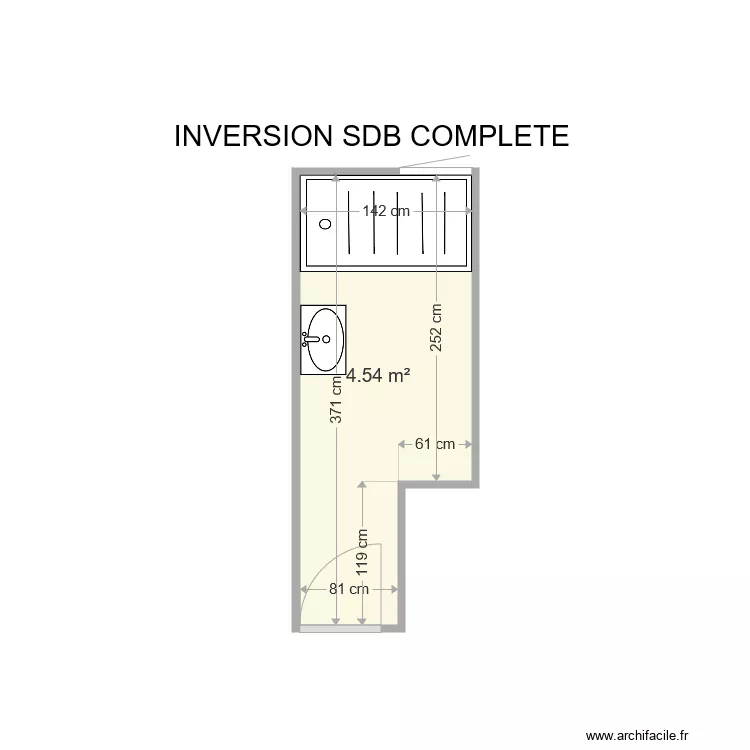 MIH CHERIFA . Plan de 