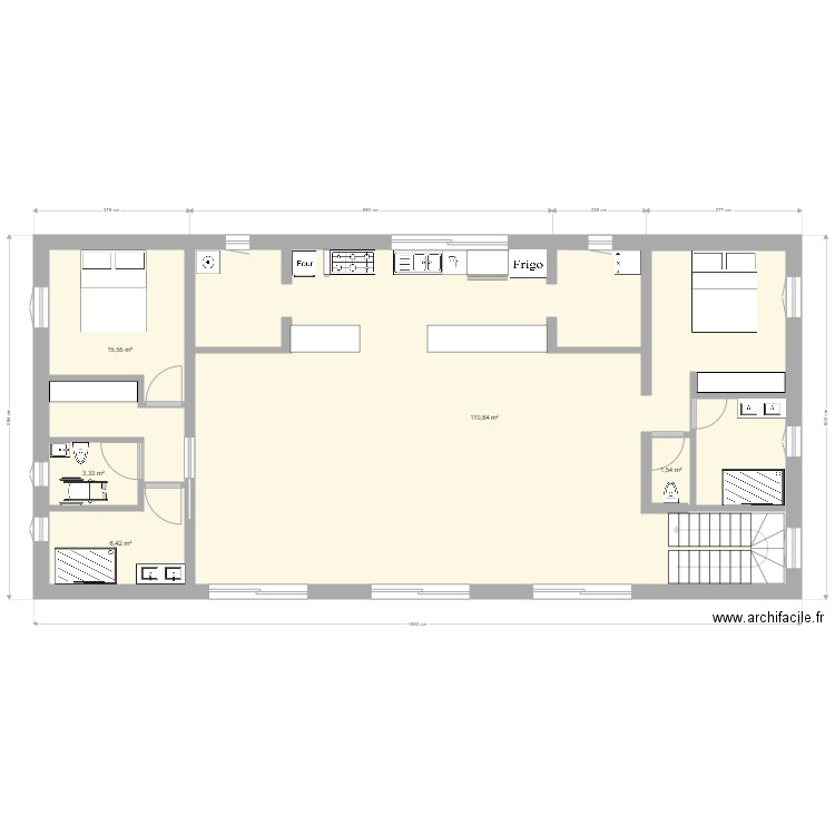 M64. Plan de 0 pièce et 0 m2