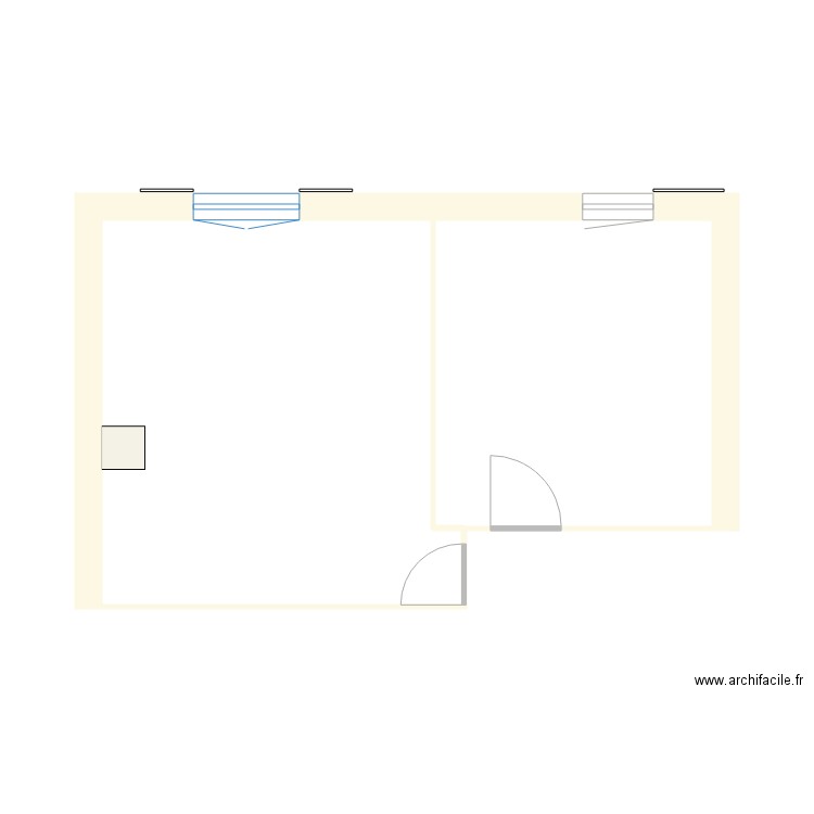 Domicile. Plan de 0 pièce et 0 m2