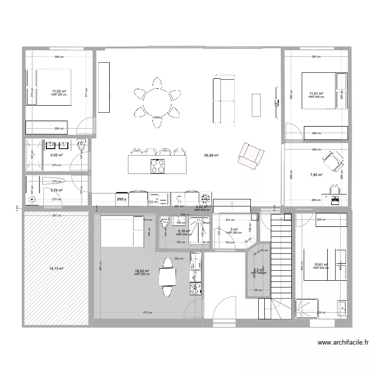 MONTCHAT RDC AMENAGEMENT 1. Plan de 