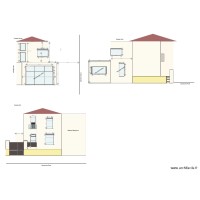 Facade avec mesure Projet Extension 