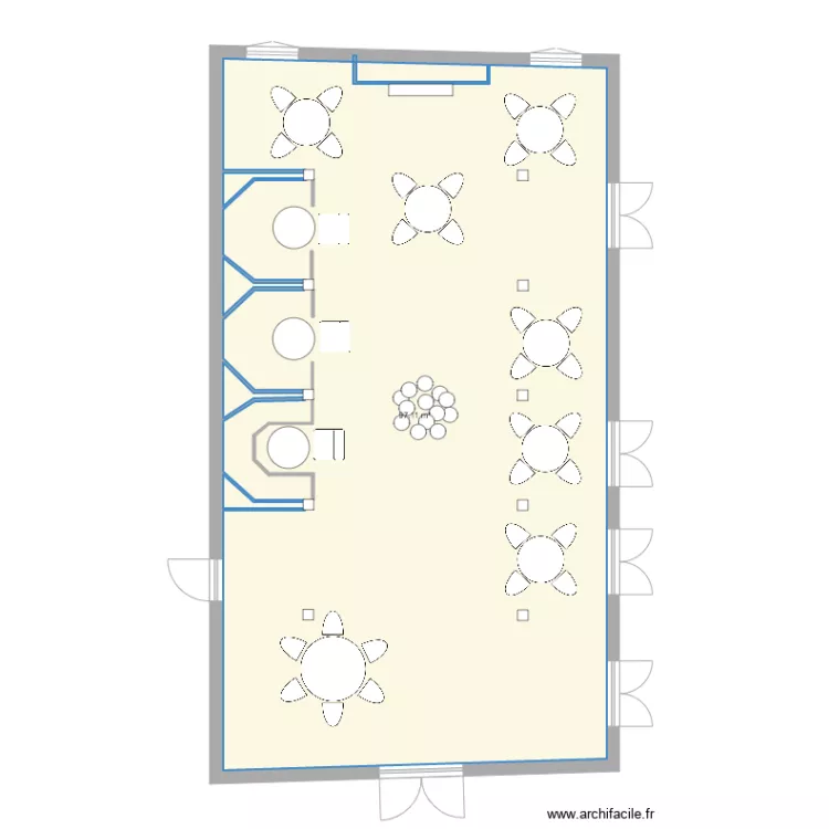 Resto Buffiere. Plan de 