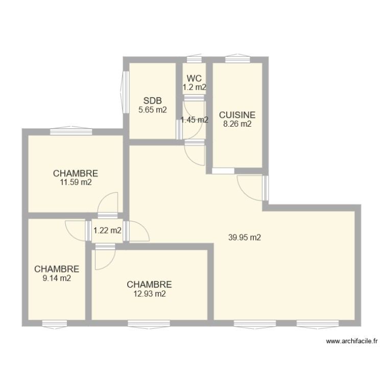 MARCHAL. Plan de 0 pièce et 0 m2
