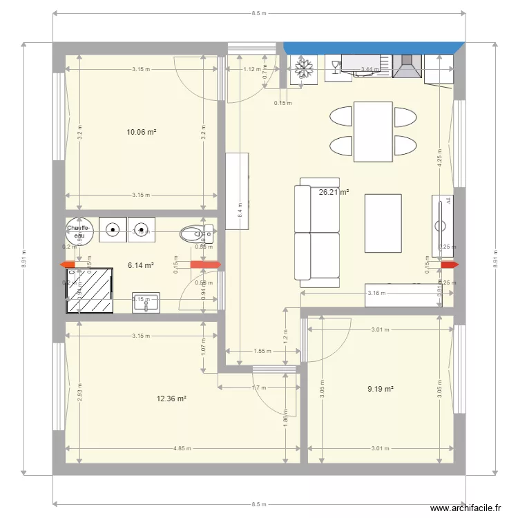 Maison Route de Fretterans 12 02 2022 version 2. Plan de 