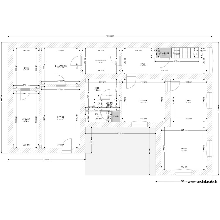 LAXENAIRE RDC. Plan de 0 pièce et 0 m2