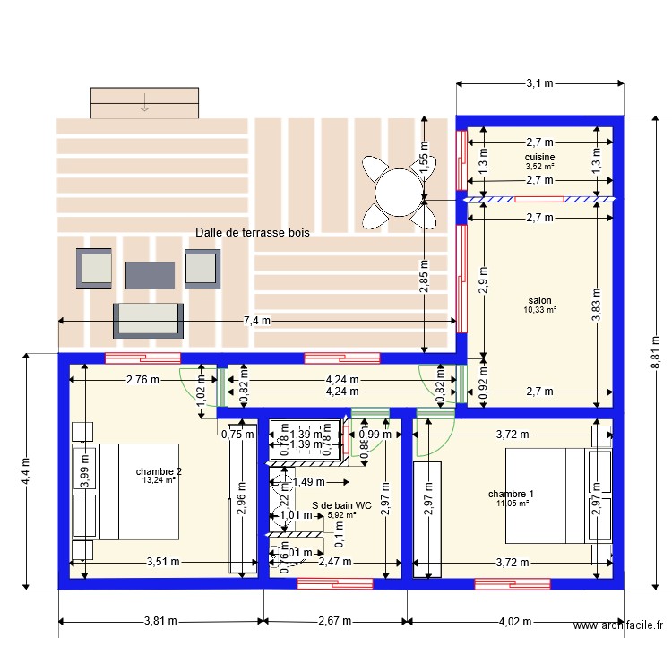 fayole 11 A. Plan de 0 pièce et 0 m2
