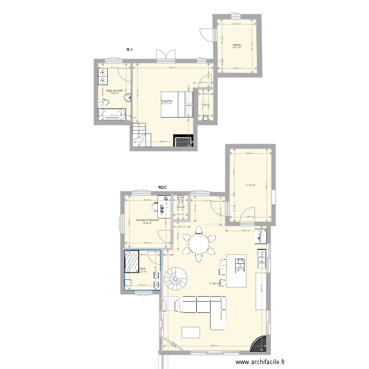 Plans futur chalet 2. Plan de 0 pièce et 0 m2