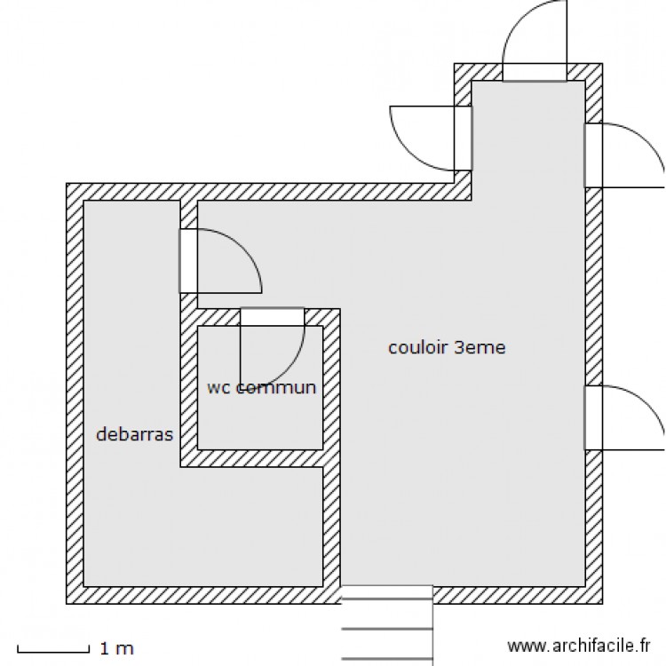 3eme comtes rethel jullien pc. Plan de 0 pièce et 0 m2