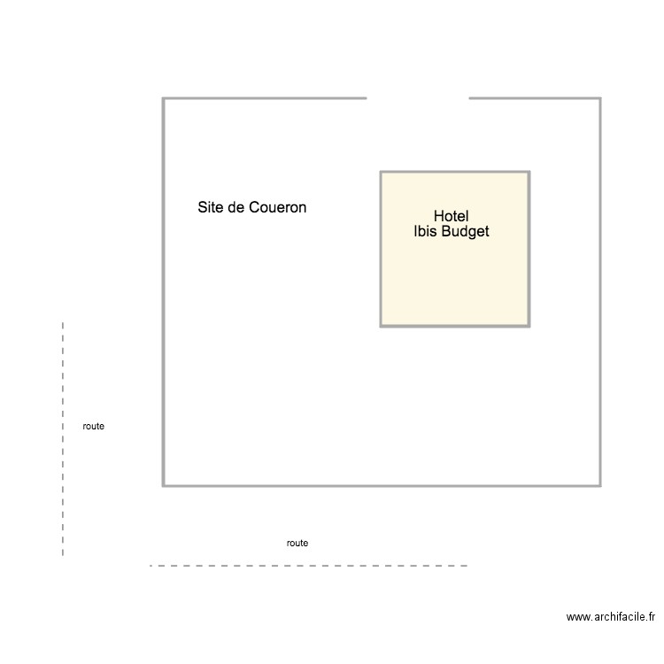 PLOTCOUE existant. Plan de 0 pièce et 0 m2