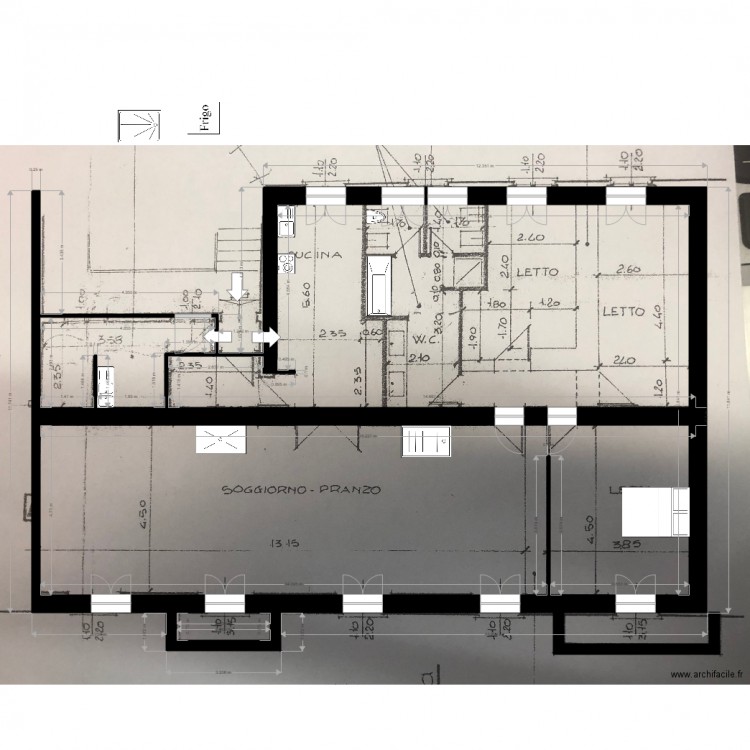 bellotti 1. Plan de 0 pièce et 0 m2