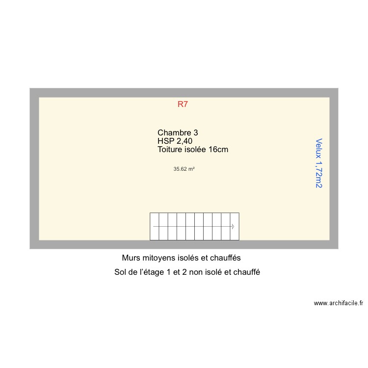 DE JAEGHER grenier . Plan de 0 pièce et 0 m2