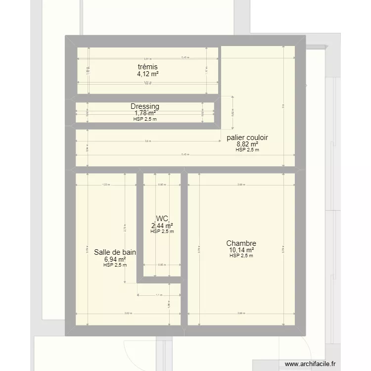 STELLA VERDUN &eacute;tage. Plan de 