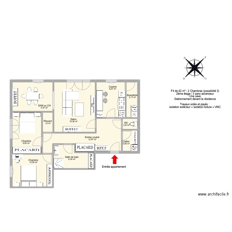 GEORGES Tom. Plan de 0 pièce et 0 m2