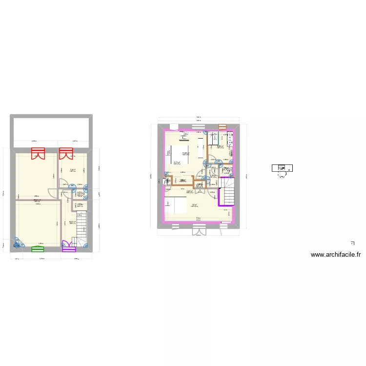 etage_v8. Plan de 15 et 137 m² etage_v8. Plan de 15 et 137 m²