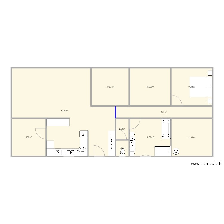 Base 2. Plan de 0 pièce et 0 m2
