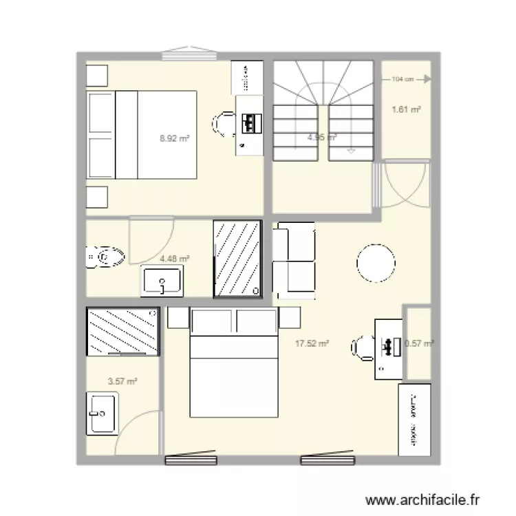 2EME ETAGE PARTIE 5. Plan de 2EME ETAGE PARTIE 5. Plan de