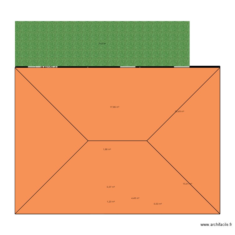HAMLAOUI MALIKA. Plan de 0 pièce et 0 m2