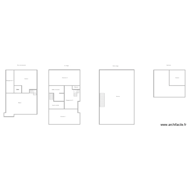 CHENOT FLOING MARGUERITTE. Plan de CHENOT FLOING MARGUERITTE. Plan de