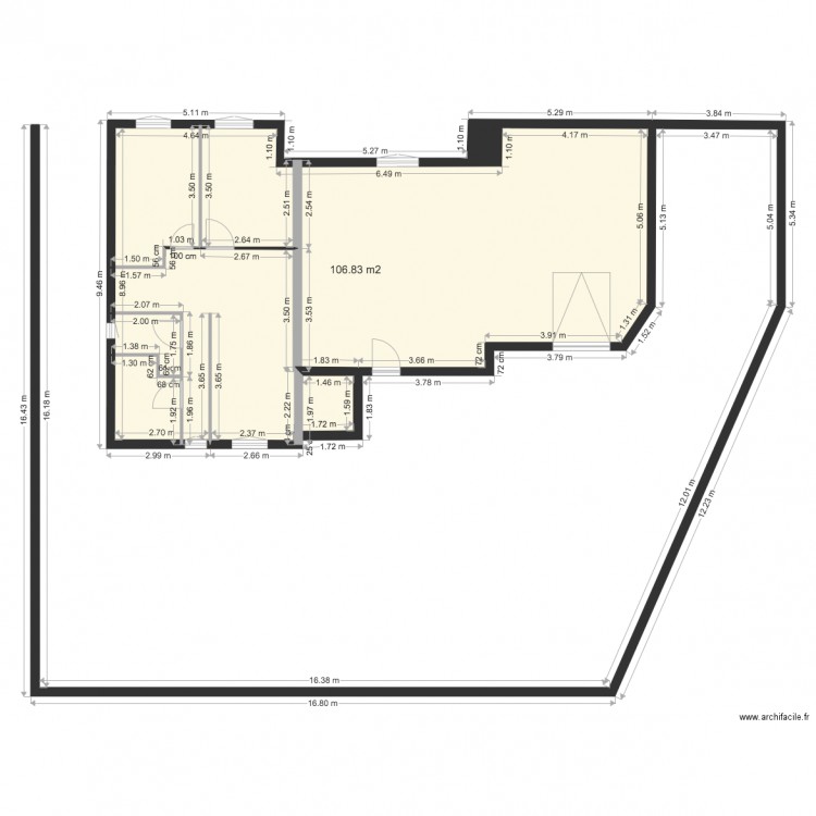 Plan rénovation Maison François 3 Février 2017. Plan de 0 pièce et 0 m2