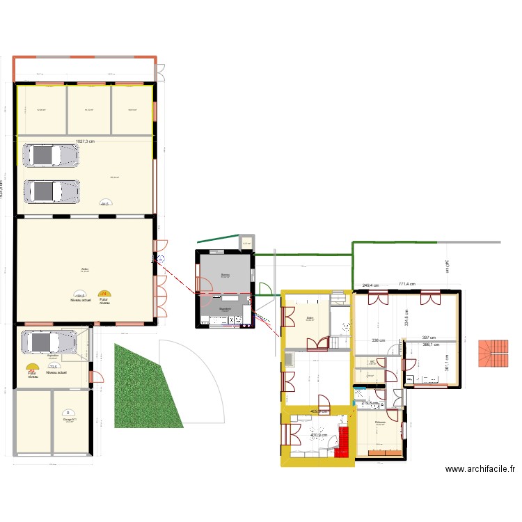 maison 29 31 av. Plan de 30 pièces et 599 m2