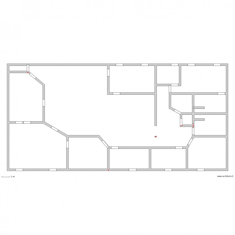 chateau. Plan de 0 pièce et 0 m2