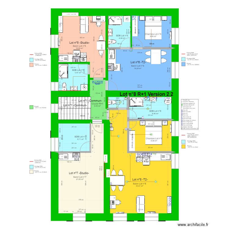 Lot 8 R1. Plan de 0 pièce et 0 m2