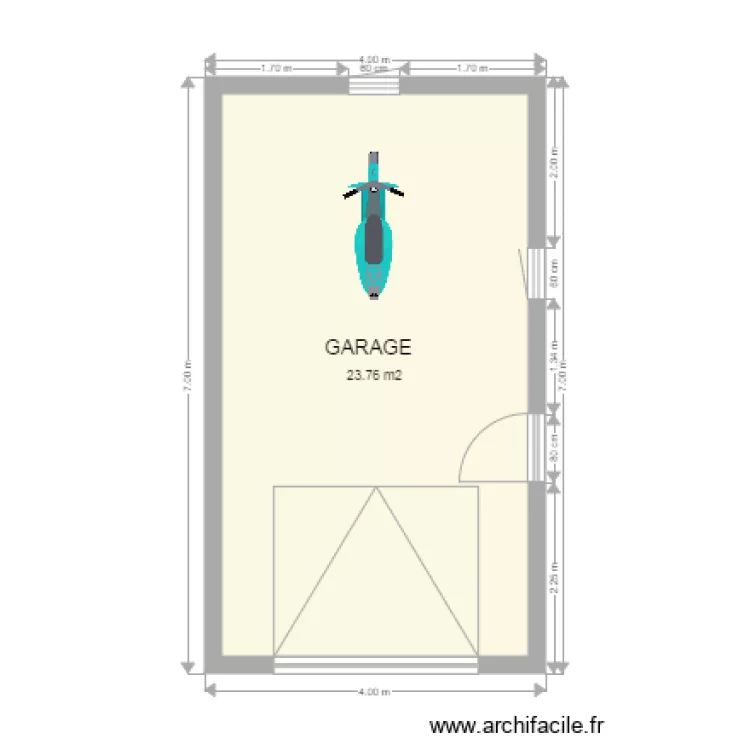Garage SALMON. Plan de Garage SALMON. Plan de