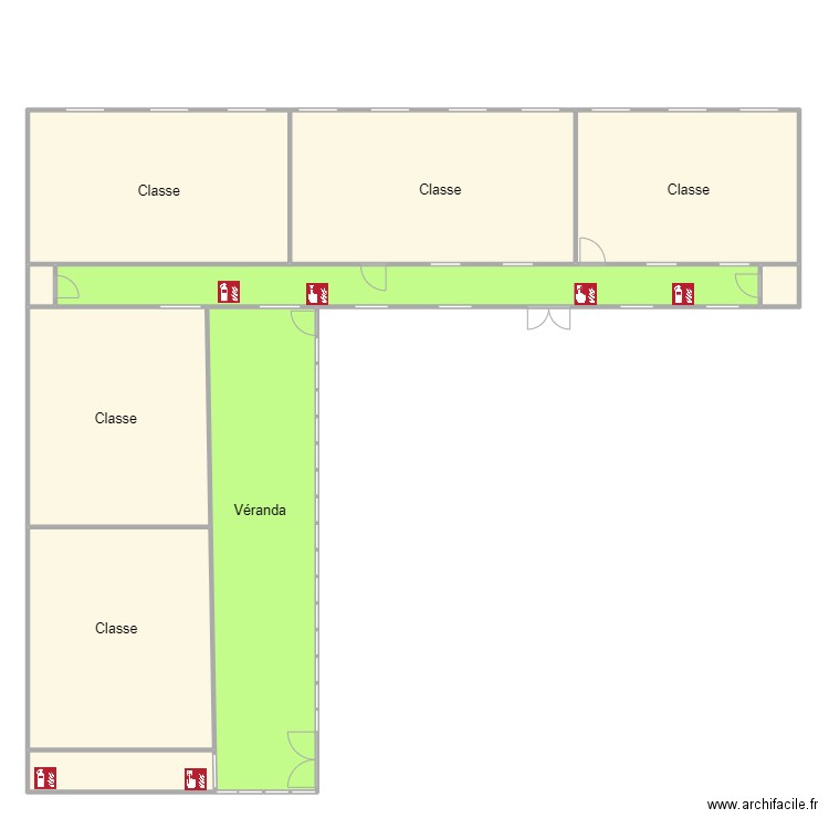 St Joseph - Lhoir. Plan de 10 pièces et 366 m2