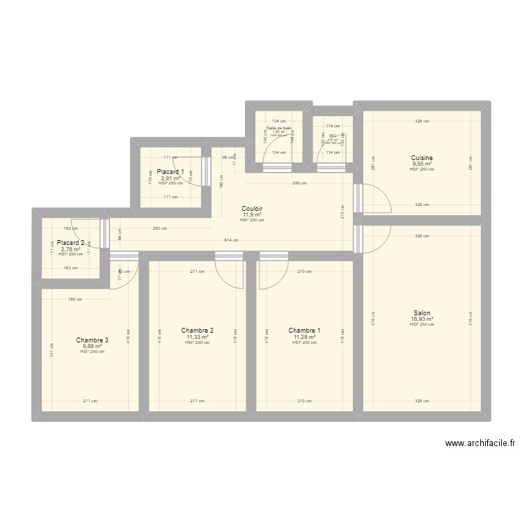 NAKACHE. Plan de 0 pièce et 0 m2