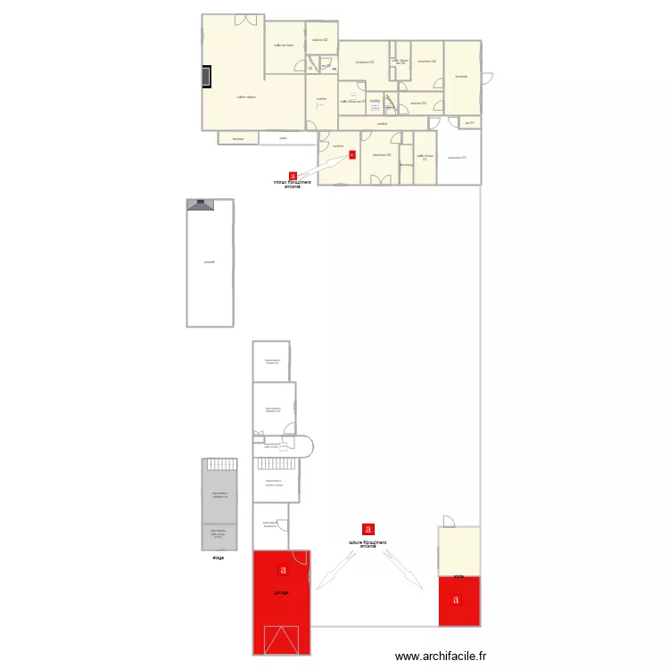 herv&eacute; am. Plan de 
