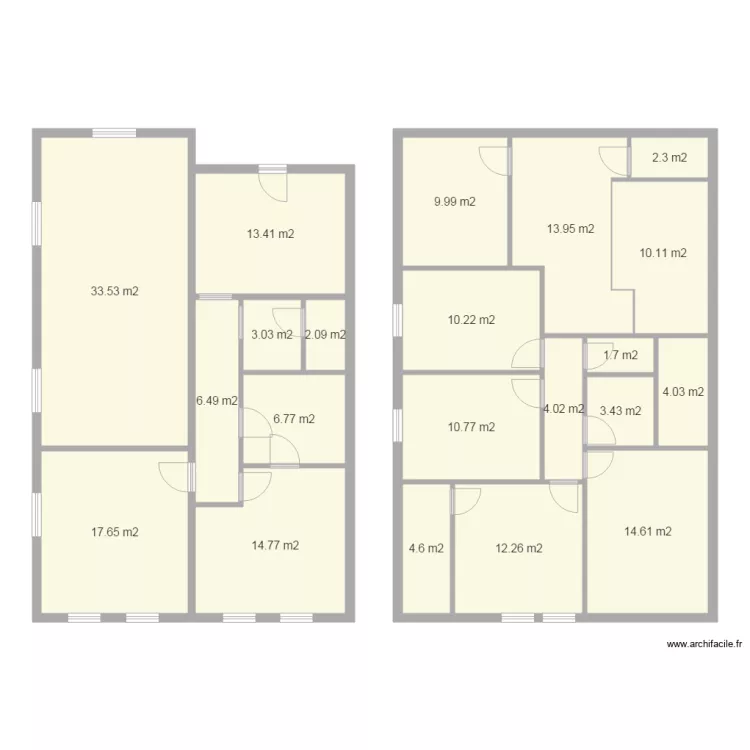 HADERER ORSCHWILLER. Plan de 