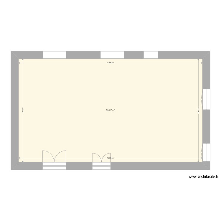 la cure 1. Plan de 0 pièce et 0 m2