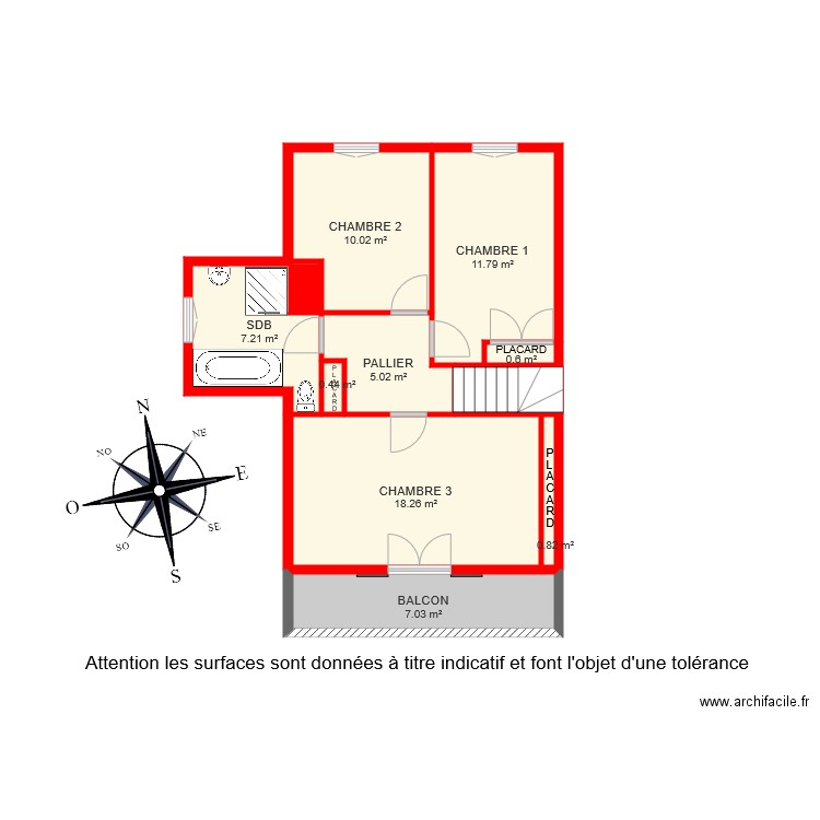 BI 5231 ETAGE M. Plan de 0 pièce et 0 m2